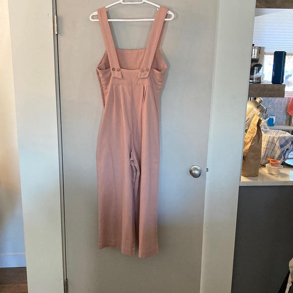 Linen blush wide leg romper size small - Picture 6 of 8
